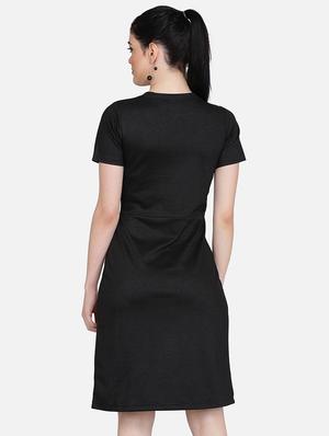 round neck sheath dress - 16958252 - Standard Image - 3