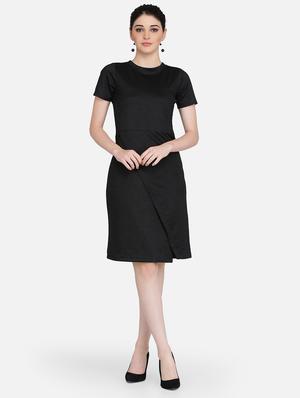 round neck sheath dress - 16958252 - Standard Image - 4