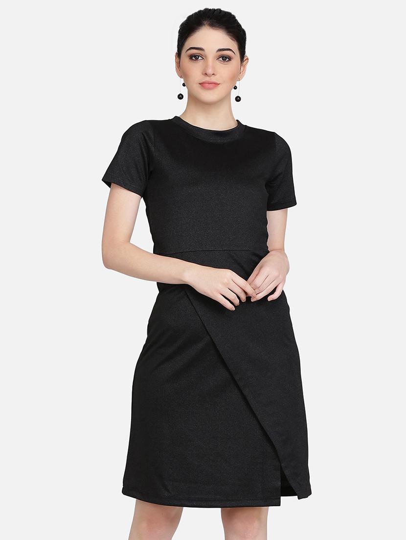 round neck sheath dress - 16958252 - Zoom Image - 1