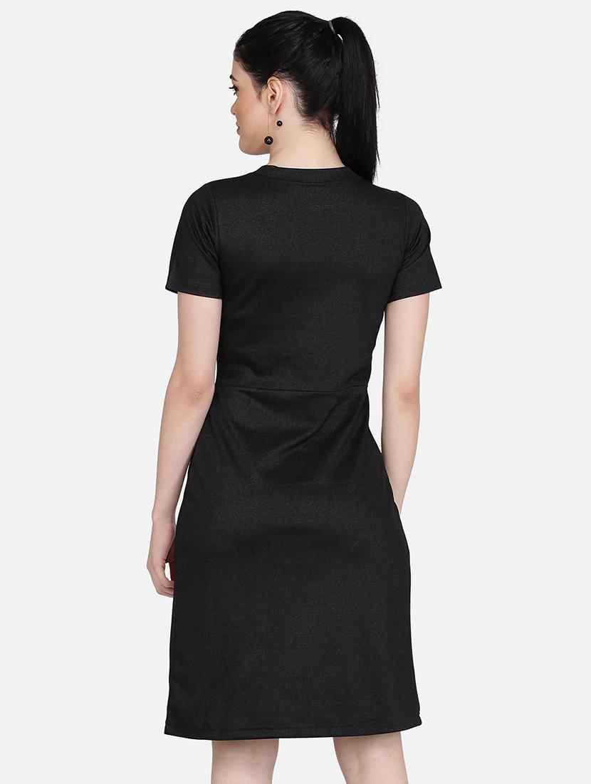 round neck sheath dress - 16958252 - Zoom Image - 3