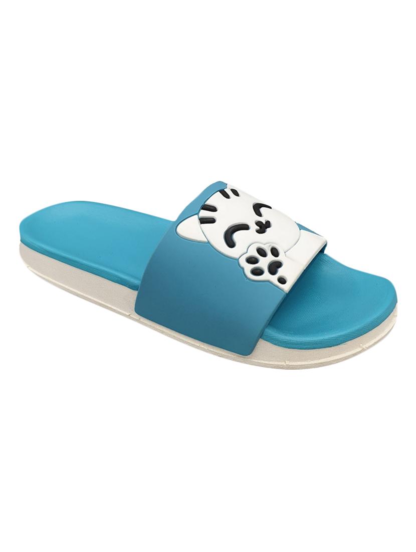 blue slip on flip flops - 16958293 - Zoom Image - 2
