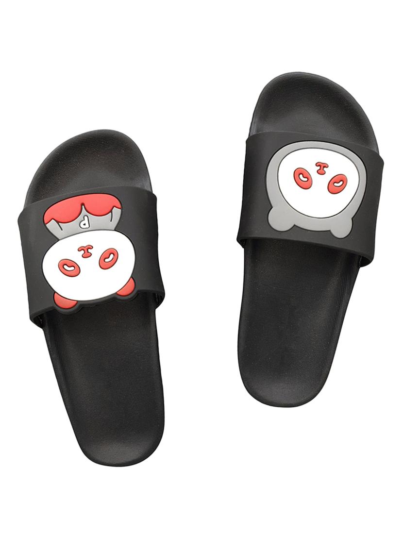 black slip on flip flops - 16958294 - Zoom Image - 1
