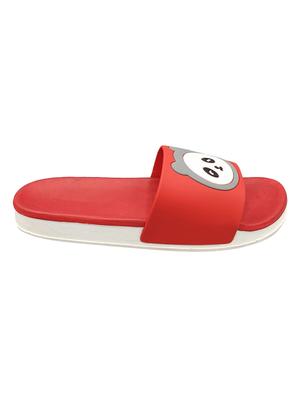 red slip on flip flops - 16958295 - Standard Image - 3