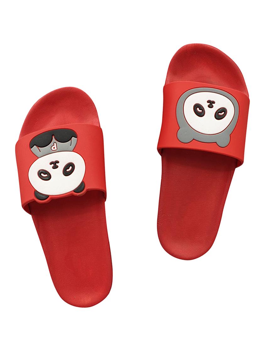red slip on flip flops - 16958295 - Zoom Image - 1
