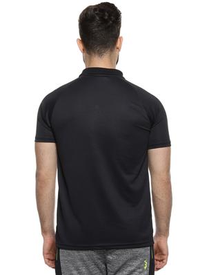 black striped polo t-shirt - 16958318 - Standard Image - 3