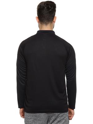 black printed polo t-shirt - 16958323 - Standard Image - 3