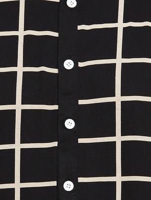 black checkered casual shirt - 16958337 - Standard Image - 5
