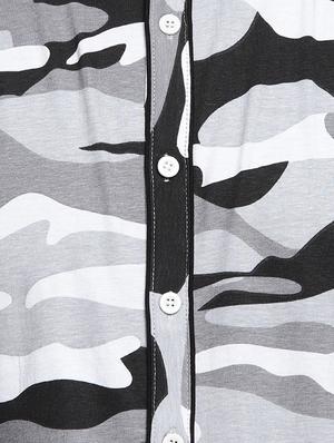 grey camouflage casual shirt - 16958349 - Standard Image - 5