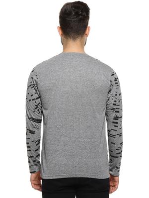 grey printed t-shirt - 16958352 - Standard Image - 3