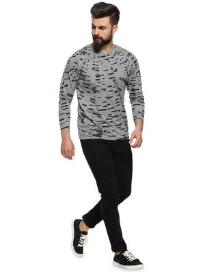 grey printed t-shirt - 16958352 - Standard Image - 4