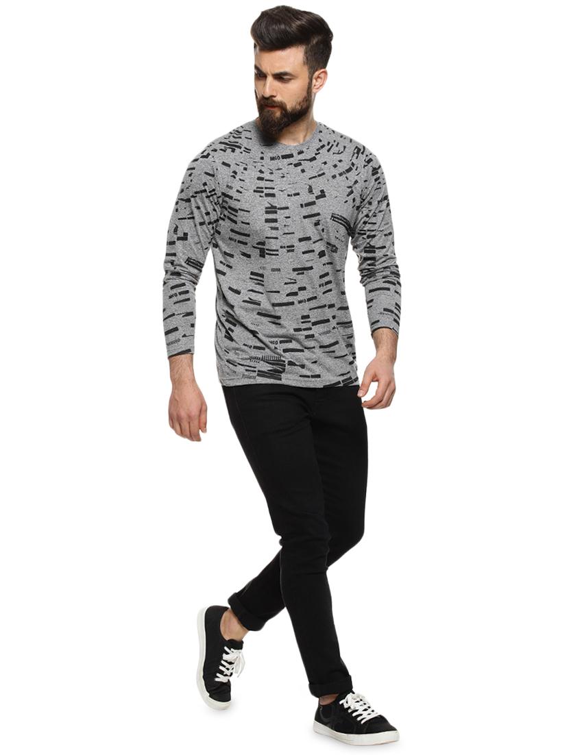 grey printed t-shirt - 16958352 - Zoom Image - 4