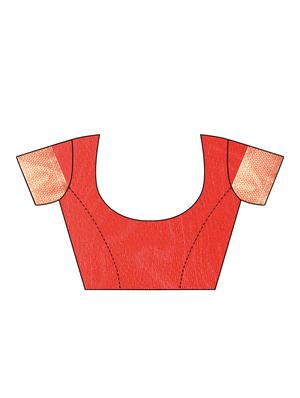 self design patola saree with blouse - 16958391 - Standard Image - 4