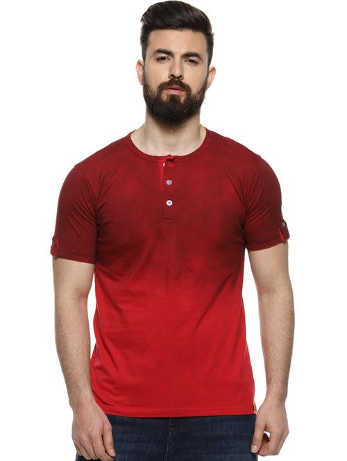 red ombre t-shirt - 16958457 - Standard Image - 1