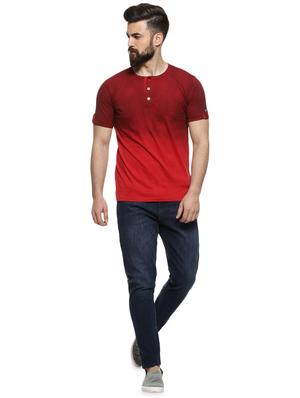 red ombre t-shirt - 16958457 - Standard Image - 4