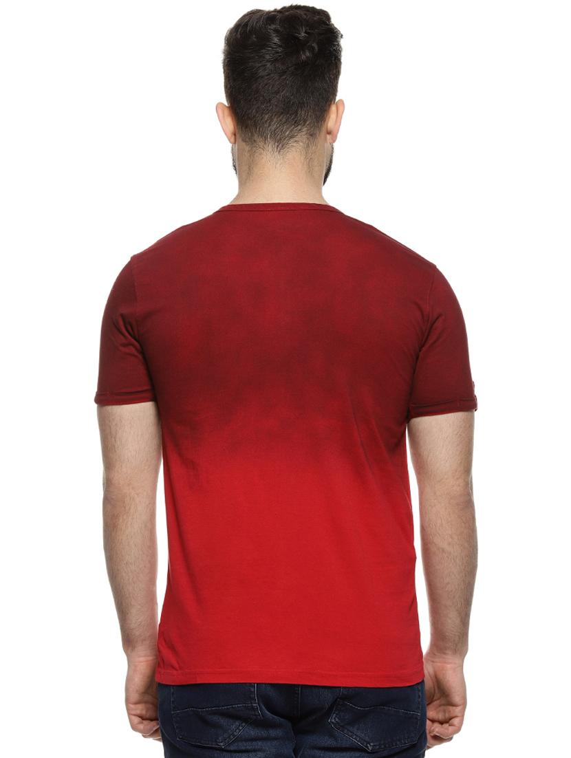 red ombre t-shirt - 16958457 - Zoom Image - 3