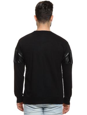 black front print t-shirt - 16958458 - Standard Image - 3