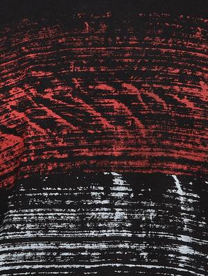 black front print t-shirt - 16958458 - Standard Image - 5