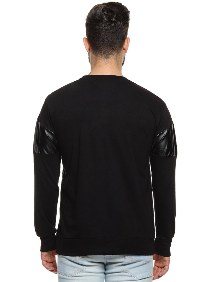 black front print t-shirt - 16958458 - Zoom Image - 3