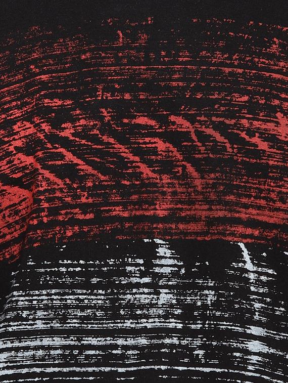black front print t-shirt - 16958458 - Zoom Image - 5
