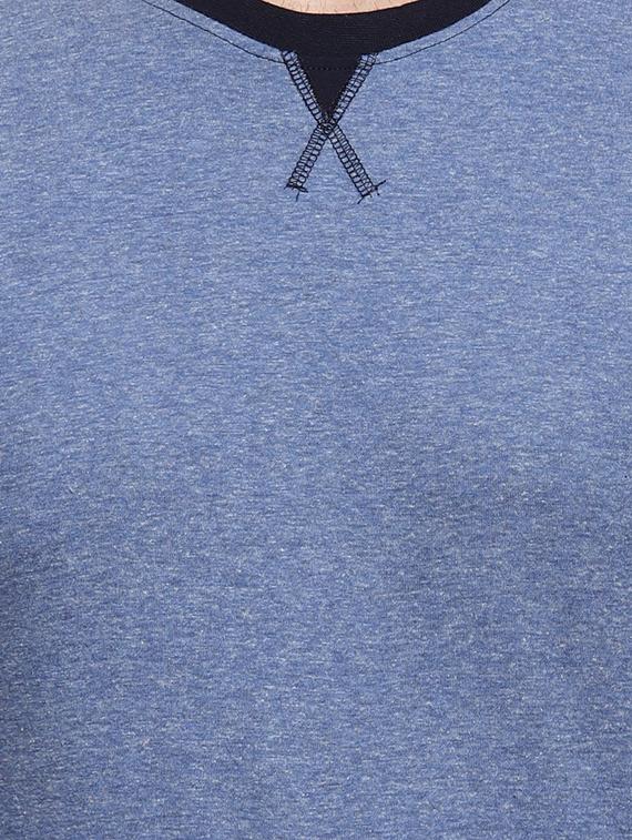 blue color block t-shirt - 16958460 - Zoom Image - 5