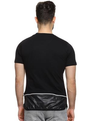 black solid t-shirt - 16958467 - Standard Image - 3