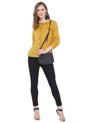 peter pan collar striped shirt - 16958496 - Standard Image - 4