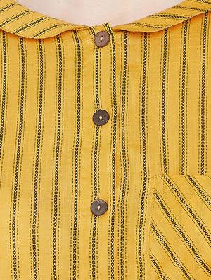 peter pan collar striped shirt - 16958496 - Standard Image - 5