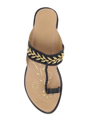 black one toe sandals - 16958584 - Standard Image - 4
