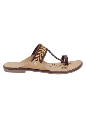 brown one toe sandals - 16958585 - Standard Image - 2