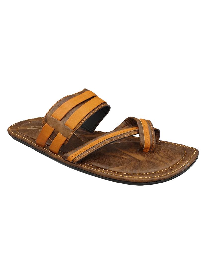 brown open toe slippers - 16958588 - Zoom Image - 1