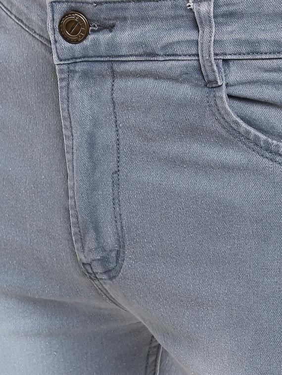 grey light washed denim jeans - 16958785 - Zoom Image - 5