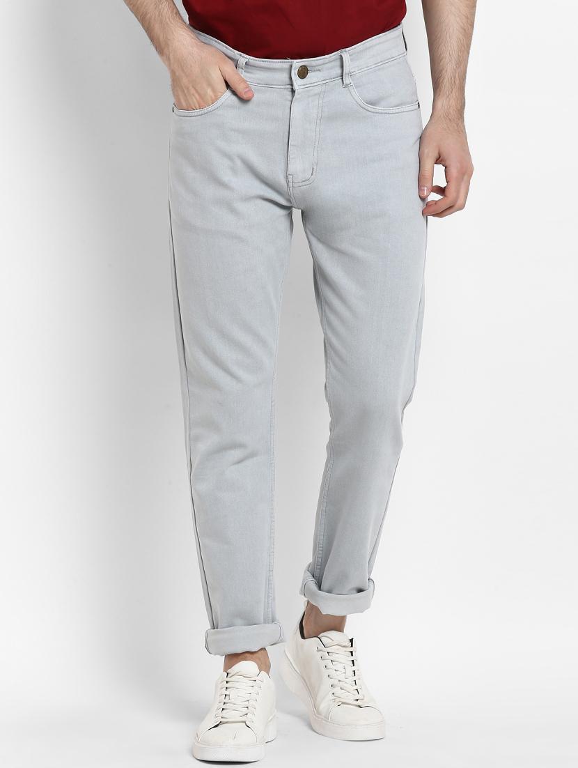 grey plain denim jeans - 16958786 - Zoom Image - 1