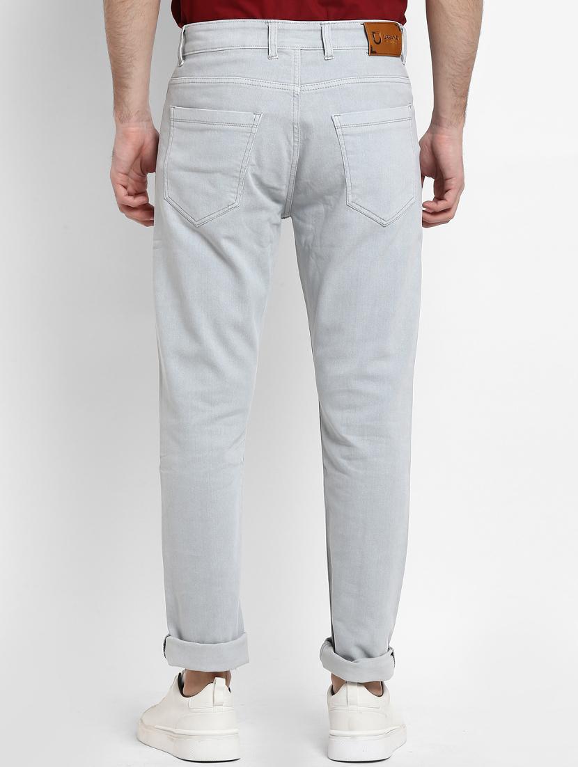 grey plain denim jeans - 16958786 - Zoom Image - 3