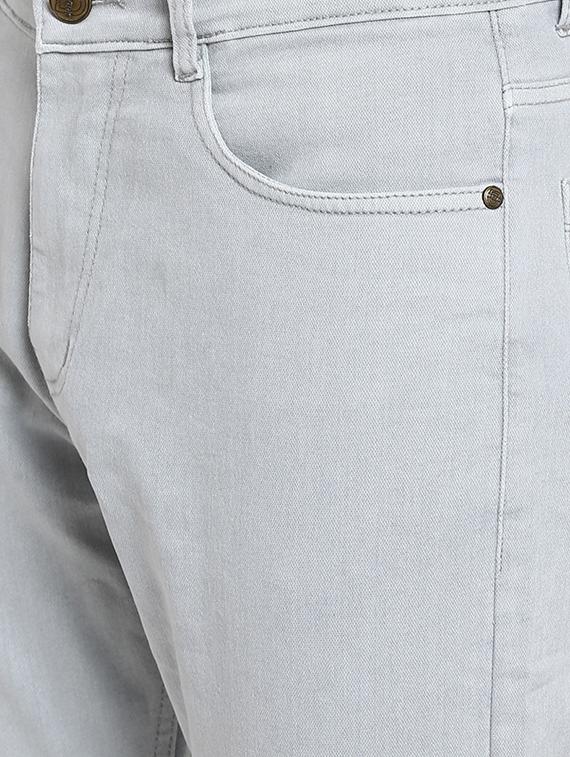 grey plain denim jeans - 16958786 - Zoom Image - 4