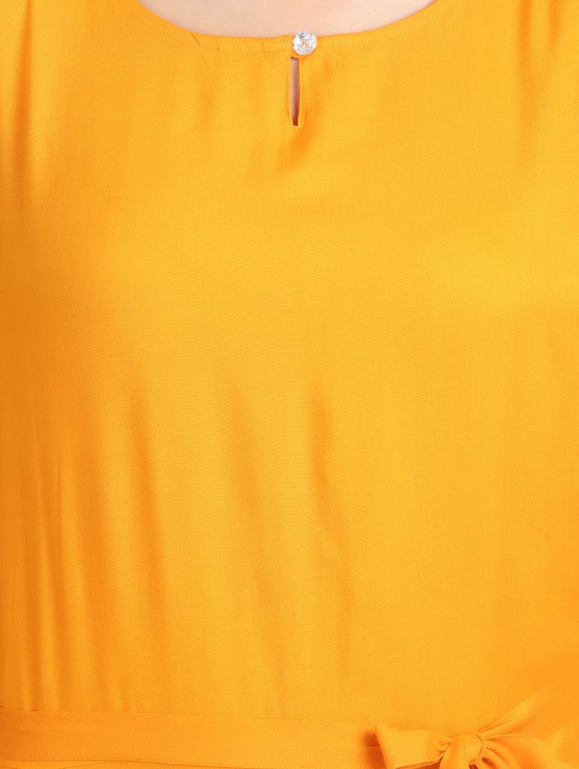 tie front key hole neck romper - 16958799 - Zoom Image - 5