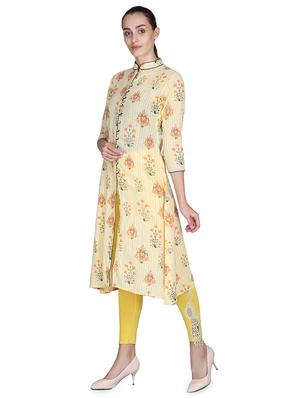 floral a-line kurta - 16958831 - Standard Image - 2