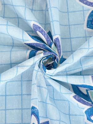 cotton double bedsheet with two pillow cover - 16959032 - Standard Image - 5