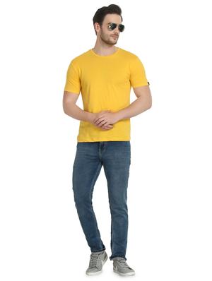 yellow solid t-shirt - 16959059 - Standard Image - 4