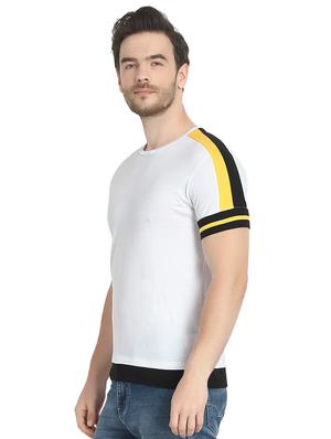 white taped t-shirt - 16959063 - Standard Image - 2