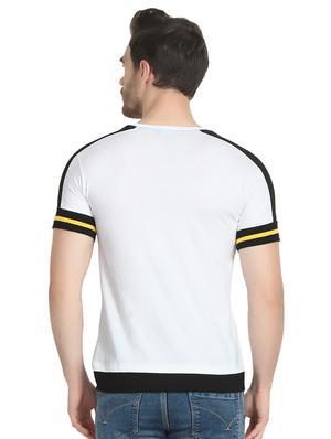 white taped t-shirt - 16959063 - Standard Image - 3