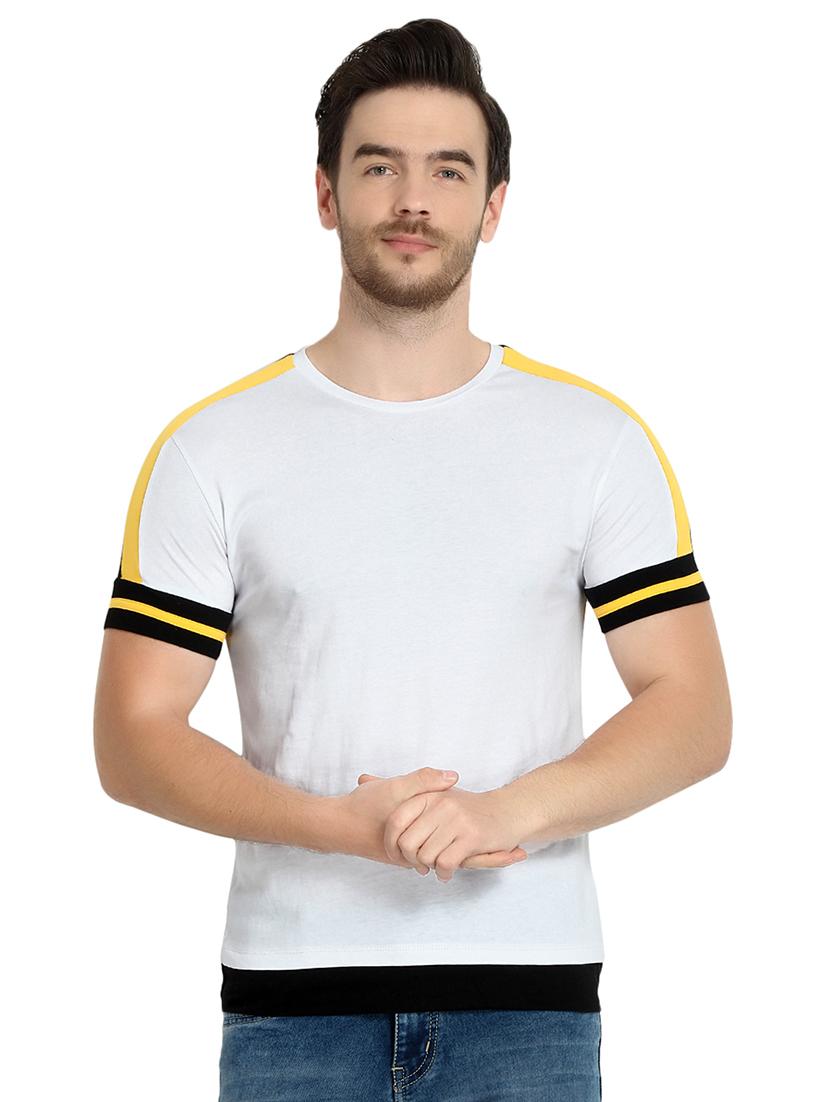 white taped t-shirt - 16959063 - Zoom Image - 1