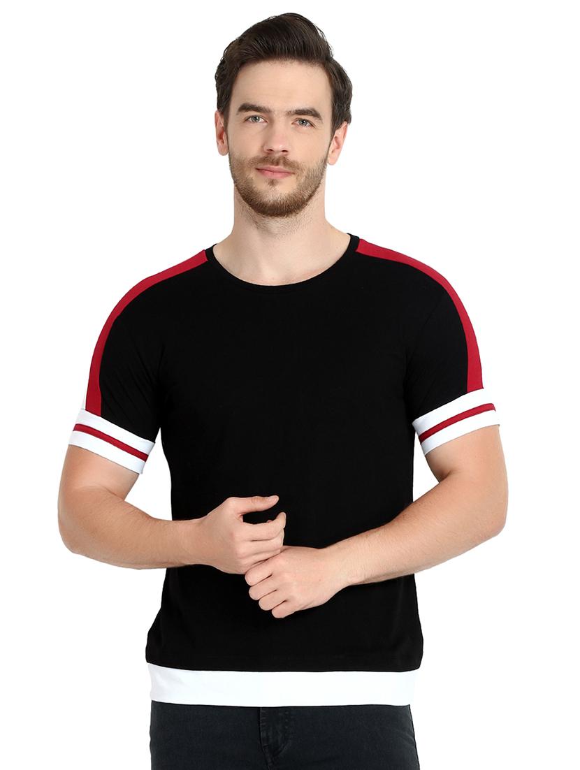 black taped t-shirt - 16959064 - Zoom Image - 1