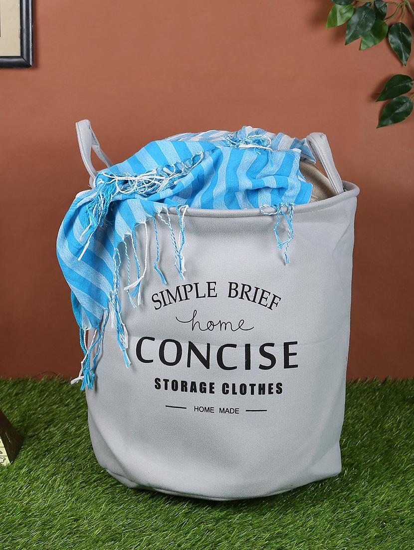 folding round laundry bag - 16959089 - Zoom Image - 1