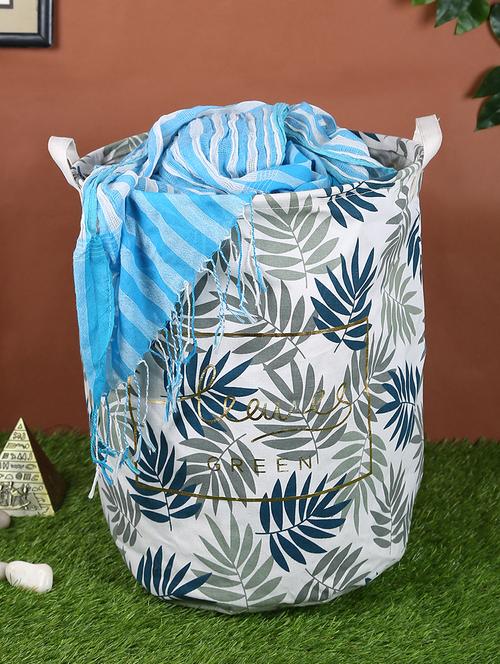 folding round laundry bag - 16959090 - Very Small Image - 1
