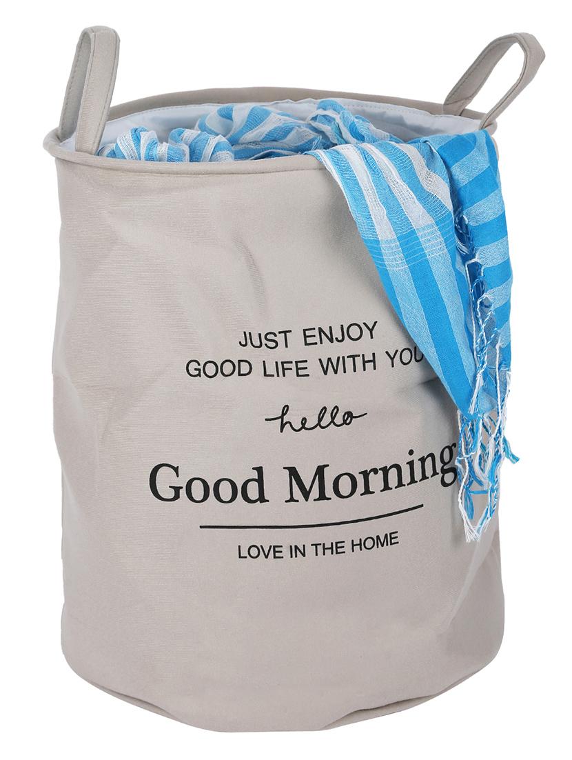 folding round laundry bag - 16959092 - Zoom Image - 3