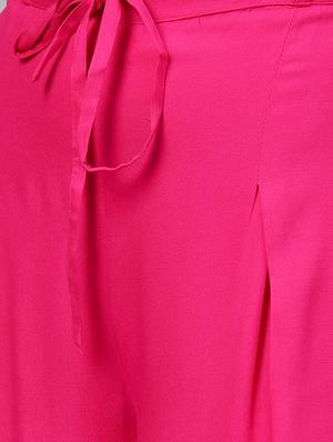 solid kurta palazzo set - 16959595 - Standard Image - 5