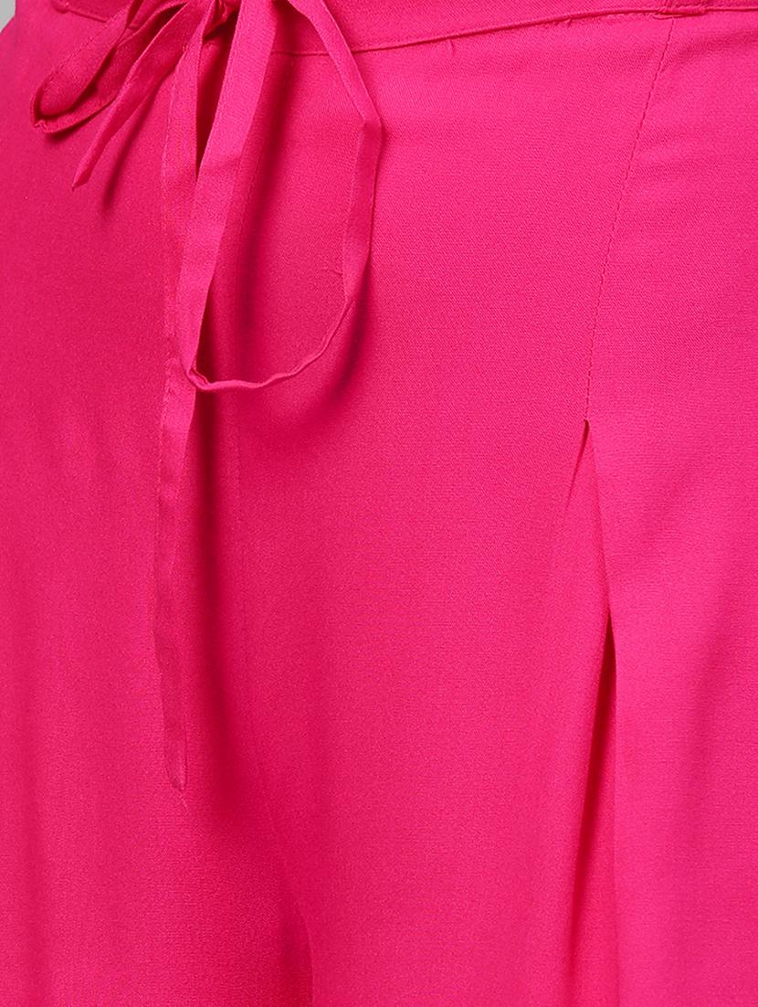solid kurta palazzo set - 16959595 - Zoom Image - 5