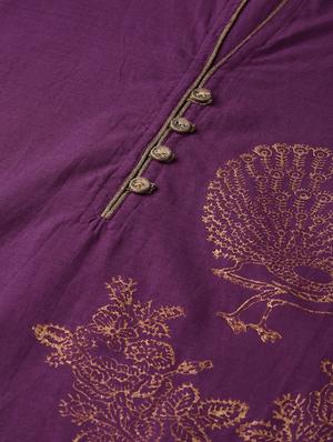 block print kurta palazzo set - 16959622 - Standard Image - 4