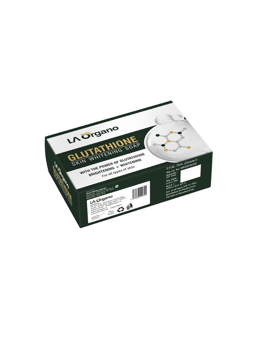 la organo glutathione skin whitening soap for brightening & whitening-all skin type(pack of 5) - 16959639 - Zoom Image - 2