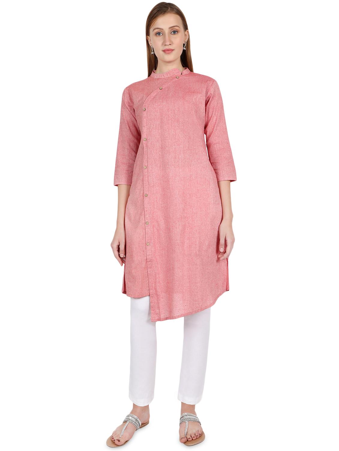 asymmetric button-up tunic - 16959743 - Zoom Image - 4